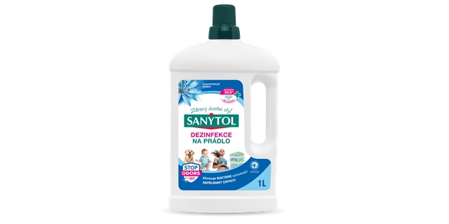 SANYTOL Dezinfekce na prádlo active fresh1 l                                                                                                                                                                                                              