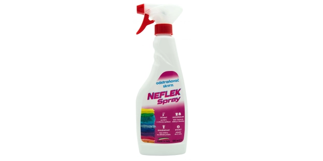 NEFLEK SPRAY 500 ml Odstraňovač skvrn ve spreji                                                                                                                                                                                                           