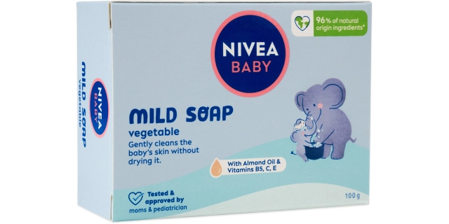 Nivea Baby Jemné mýdlo 100g                                                                                                                                                                                                                               
