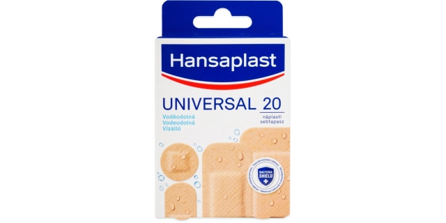 Hansaplast Univ. Voděodolná náplast 20ks                                                                                                                                                                                                                  
