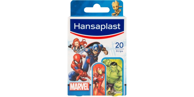 Hansaplast Marvel náplast 20ks                                                                                                                                                                                                                            