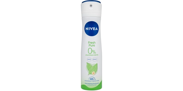Nivea Sprej Deo Fresh Pure 150ml                                                                                                                                                                                                                          