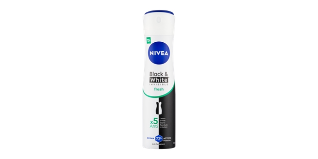 Nivea Sprej AP B&W Invisible Fresh 150ml                                                                                                                                                                                                                  