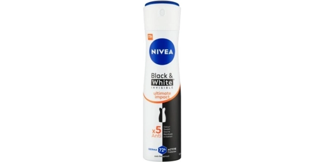Nivea Sprej AP B&W Invisible Ultimate 150ml                                                                                                                                                                                                               