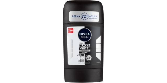 Nivea Men Tuhý AP B&W Invisible Original 50ml                                                                                                                                                                                                             