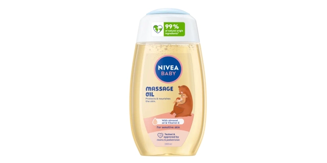 Nivea Baby Masážní olej 200ml                                                                                                                                                                                                                             