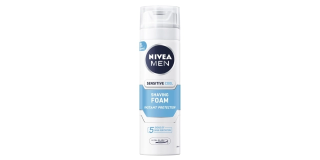 Nivea Men Pěna na holení Sensitive Cool 200 ml                                                                                                                                                                                                            