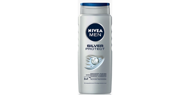 Nivea Men Sprchový gel Silver Protect 500ml                                                                                                                                                                                                               