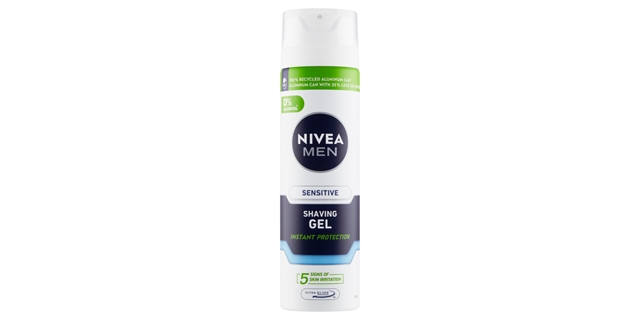 Nivea Men Gel na holení Sensitive 200ml                                                                                                                                                                                                                   