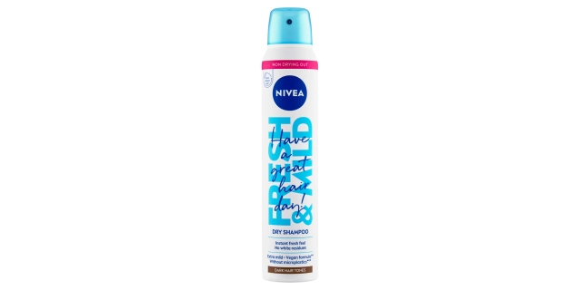 Nivea Suchý šampon pro tmavé vlasy 200ml                                                                                                                                                                                                                  