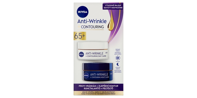 Denní + noční krém pro zlepšení kontur 65+ 2x50ml                                                                                                                                                                                                         