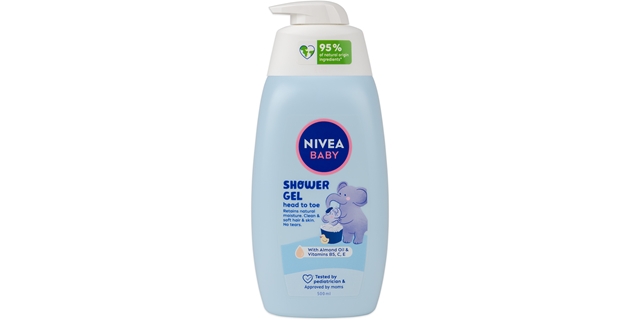Nivea Baby Sprchový gel pro celé tělo a vlásky 500ml                                                                                                                                                                                                      