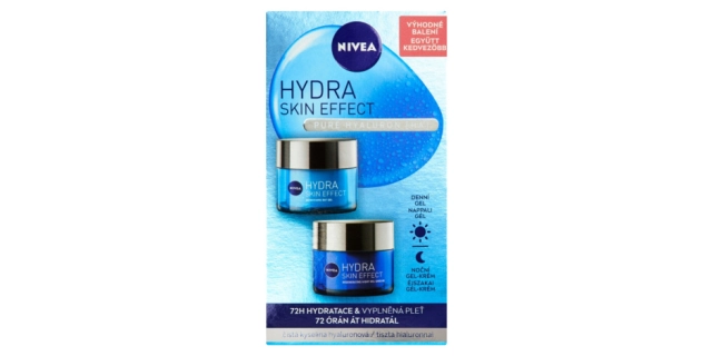 Nivea Hydratační denní + noční gel Hydra Skin Effect 2x50ml                                                                                                                                                                                               