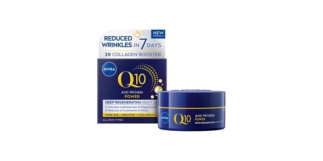 NIVEA Zpev. noční krém pr.vrásk Q10 50ml                                                                                                                                                                                                                  