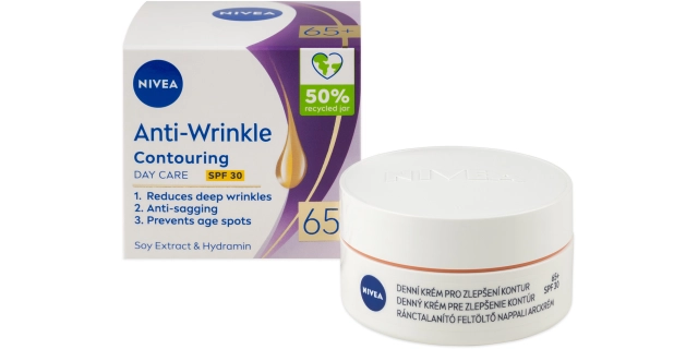 Nivea Denní krém pro zlepšení kontur 65+, 50 ml                                                                                                                                                                                                           