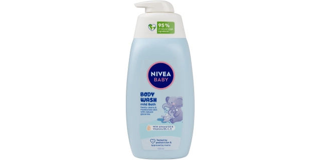 Nivea Baby Sprchový gel pro jemnou koupel 450ml                                                                                                                                                                                                           