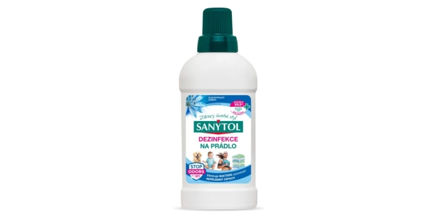 SANYTOL Dezinfekce na prádlo bílé květy 1 l                                                                                                                                                                                                               