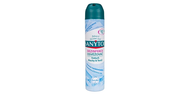 SANYTOL Dezinfekce osvěžovač vzduchu, ploch a textilií horská vůně 300 ml                                                                                                                                                                                 