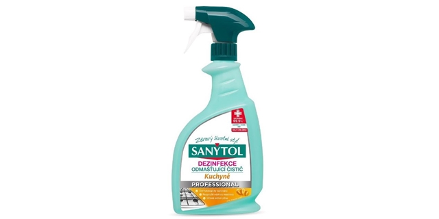 SANYTOL PROF. KUCHYNĚ 750 ML HACCP                                                                                                                                                                                                                        