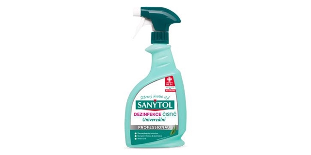 SANYTOL PROF. UNIVERZÁLNÍ ČISTIČ 750 ML HACCP                                                                                                                                                                                                             