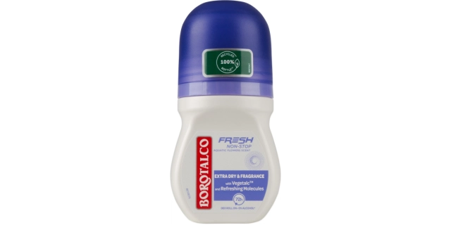 Borotalco Deo kuličkový Fresh Aquatic Flowers 50 ml                                                                                                                                                                                                       