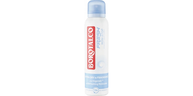 Borotalco Deo ve spreji Fresh Talc 150 ml                                                                                                                                                                                                                 