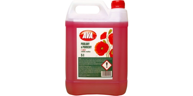 AVA podlahy a povrchy s vůní vlčího máku 5 l                                                                                                                                                                                                              