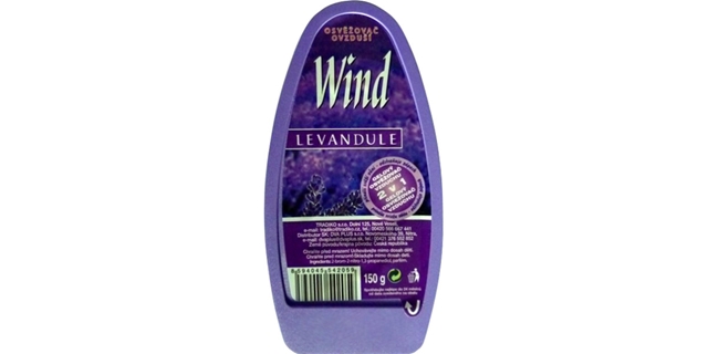 WIND osvěžovač ovzduší-vanička-LEVANDULE 150ml Tradiko                                                                                                                                                                                                    