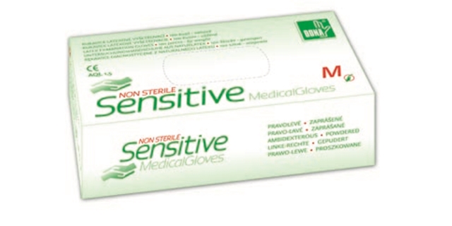 Vyšetř.rukavice latexové zaprášené - vel. XL, expirace 1.12.2025                                                                                                                                                                                          