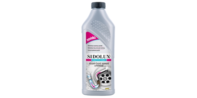 Sidolux*čistič 1l gel na odpady a potrubí                                                                                                                                                                                                                 