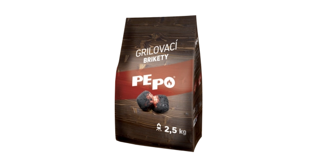 PE-PO grilovací brikety 2,5 kg                                                                                                                                                                                                                            