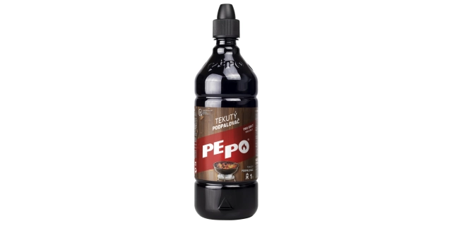 PE-PO tekutý podpalovač 1 l                                                                                                                                                                                                                               