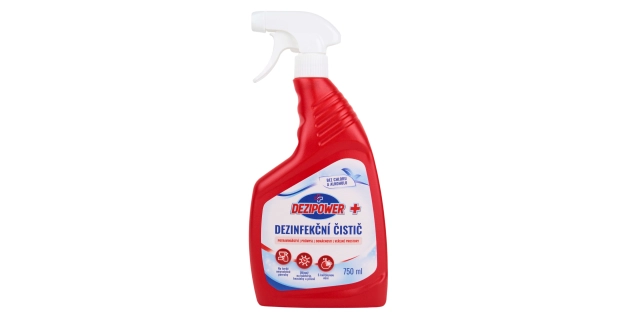 DEZIPOWER PLUS dezinfekční čistič 750 ml Univerzální čisticí a dezinfekční prostředek                                                                                                                                                                     