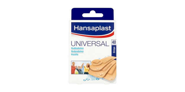 Hansaplast Univ. Voděodolná náplast 40ks                                                                                                                                                                                                                  