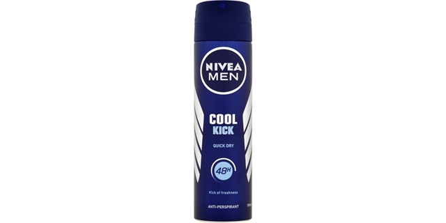Nivea Men Sprej AP Cool Kick 150ml                                                                                                                                                                                                                        