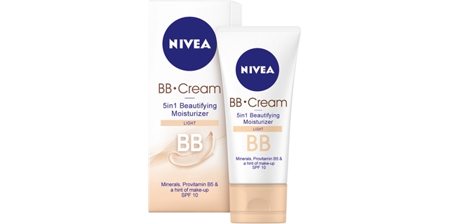 NIVEA Hydratační BB krém 5v1 světlý 50 ml                                                                                                                                                                                                                 