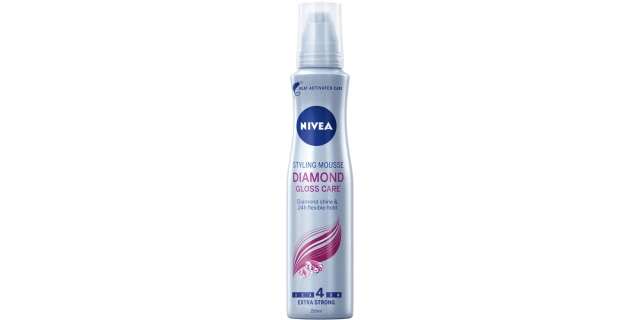 Nivea Pěnové tužidlo Diamond Gloss 150ml                                                                                                                                                                                                                  