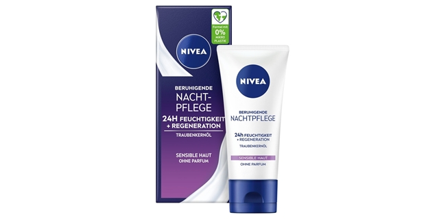 Nivea Essential Zklidňující noční krém 50 ml, tuba                                                                                                                                                                                                        