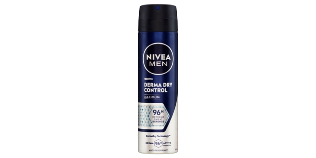 Nivea Men Sprej AP Derma Dry Control 150ml                                                                                                                                                                                                                