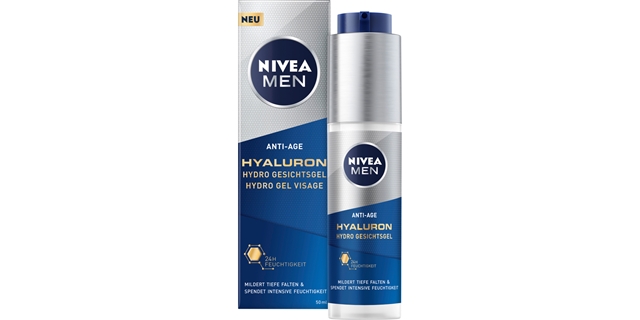 Nivea Men Hylauron Osvěžující pleťový gel 50 ml                                                                                                                                                                                                           