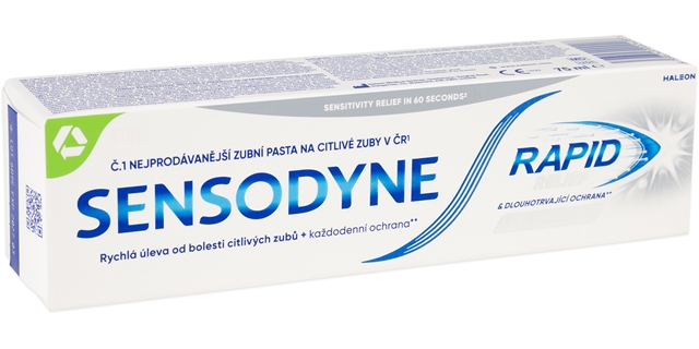 Sensodyne Rapid Whitening 75 ml                                                                                                                                                                                                                           