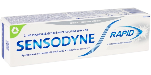 Sensodyne Rapid Whitening 75 ml                                                                                                                                                                                                                           