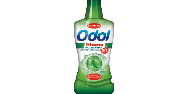 Odol Stoma Paradentol ústní voda 500 ml - bez alkoholu                                                                                                                                                                                                    