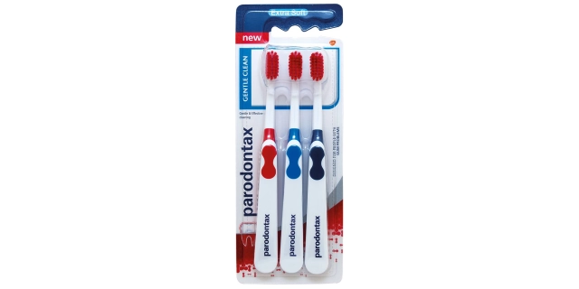 PARODONTAX Gentle Clean Triopack ZK Extra Soft 3ks                                                                                                                                                                                                        