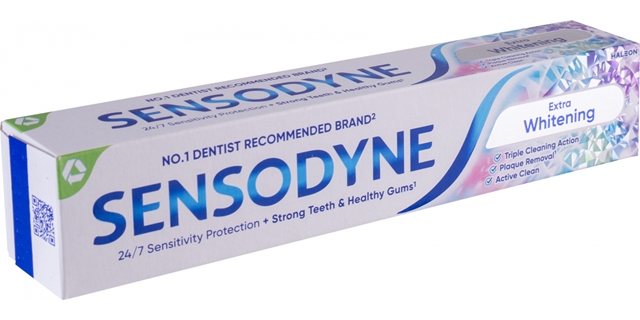 Sensodyne Extra Whitening 75 ml                                                                                                                                                                                                                           