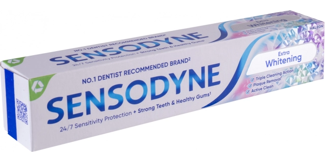 Sensodyne Extra Whitening 75 ml                                                                                                                                                                                                                           