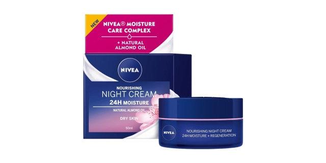 Nivea Essential Výživný noční krém suchá/citliva 50 ml                                                                                                                                                                                                    