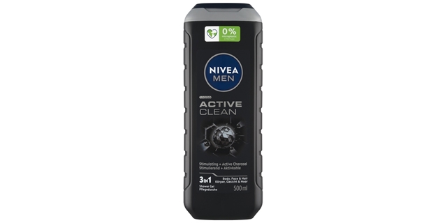 Nivea Men Sprchový gel Active Clean 500ml                                                                                                                                                                                                                 
