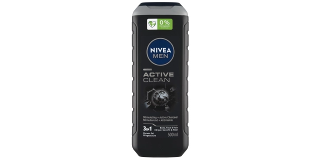 Nivea Men Sprchový gel Active Clean 500ml                                                                                                                                                                                                                 