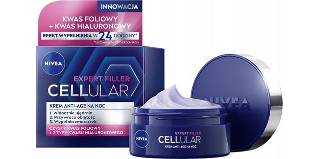 Nivea Cellular Expert Filler Noční krém 50 ml                                                                                                                                                                                                             